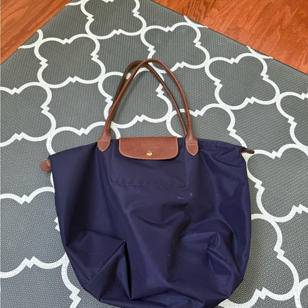 Longchamp Navy Blue Bag